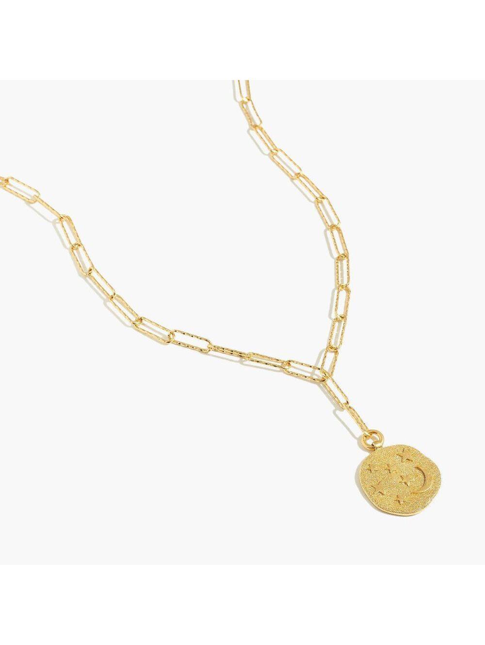 Madewell Shimmer Disc Pendant Necklace - Picture 4 of 9